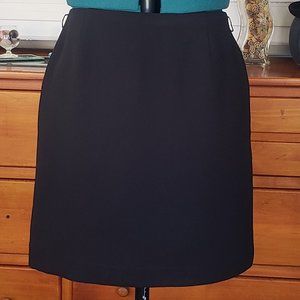 Kenar Classic Black Mini Skirt